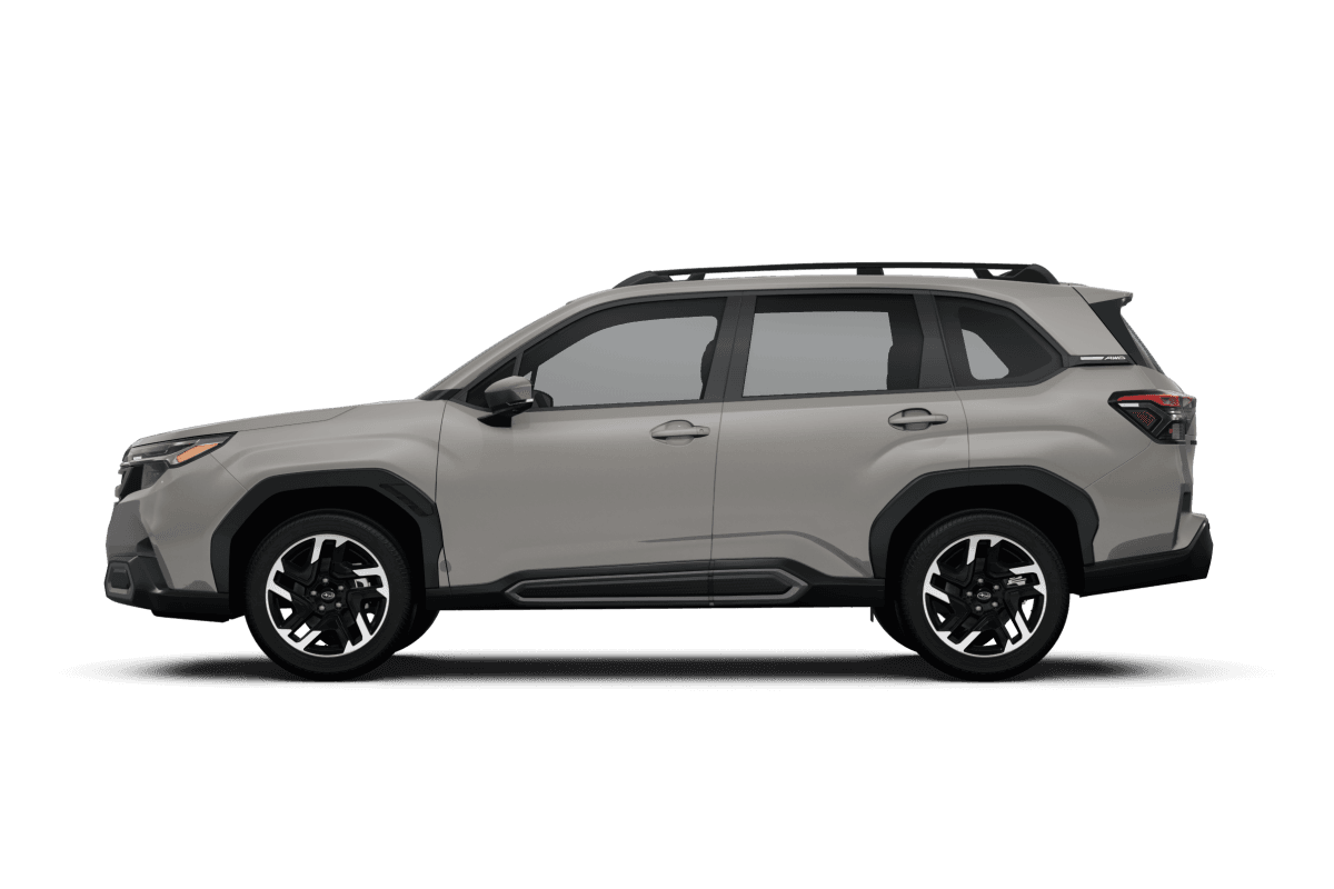 Subaru Forester River Rock Pearl - Side view Subaru Forester River Rock Pearl - Side view