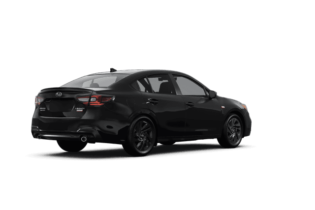 Subaru Legacy Crystal Black Silica - Back view Subaru Legacy Crystal Black Silica - Back view