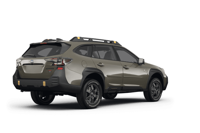 Subaru Outback Autumn Green Metallic - Back view Subaru Outback Autumn Green Metallic - Back view