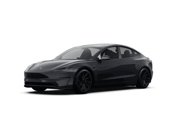 Tesla Model 3 Stealth Grey - Front view Tesla Model 3 Stealth Grey - Front view