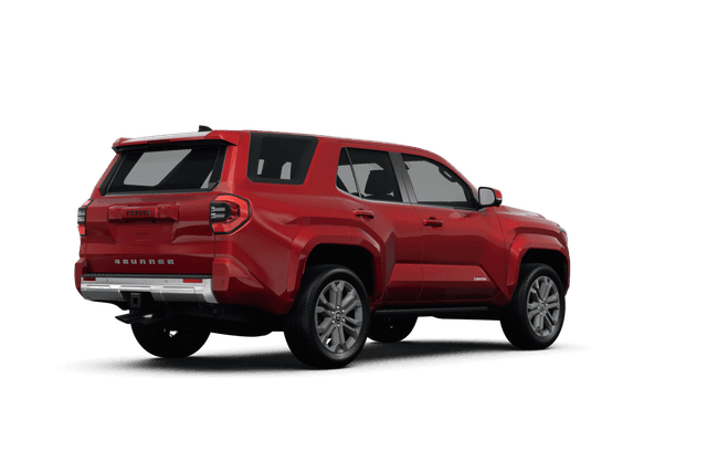 Toyota 4Runner Supersonic Red - Back view Toyota 4Runner Supersonic Red - Back view