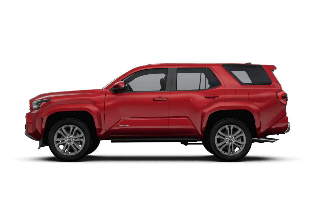 Toyota 4Runner Supersonic Red - Side view Toyota 4Runner Supersonic Red - Side view
