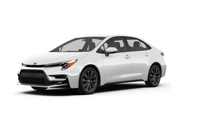 Toyota Corolla Cross Hybrid Ice Cap - Front view Toyota Corolla Cross Hybrid Ice Cap - Front view