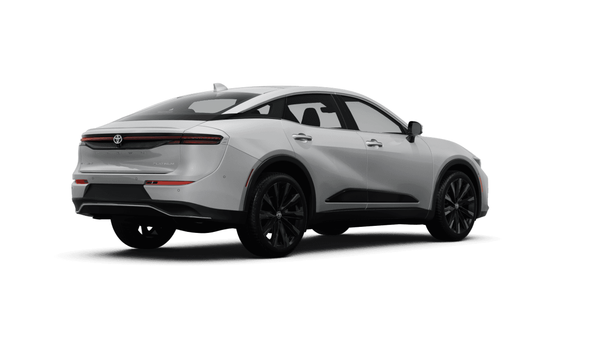 Toyota Crown Oxygen White - Back view Toyota Crown Oxygen White - Back view