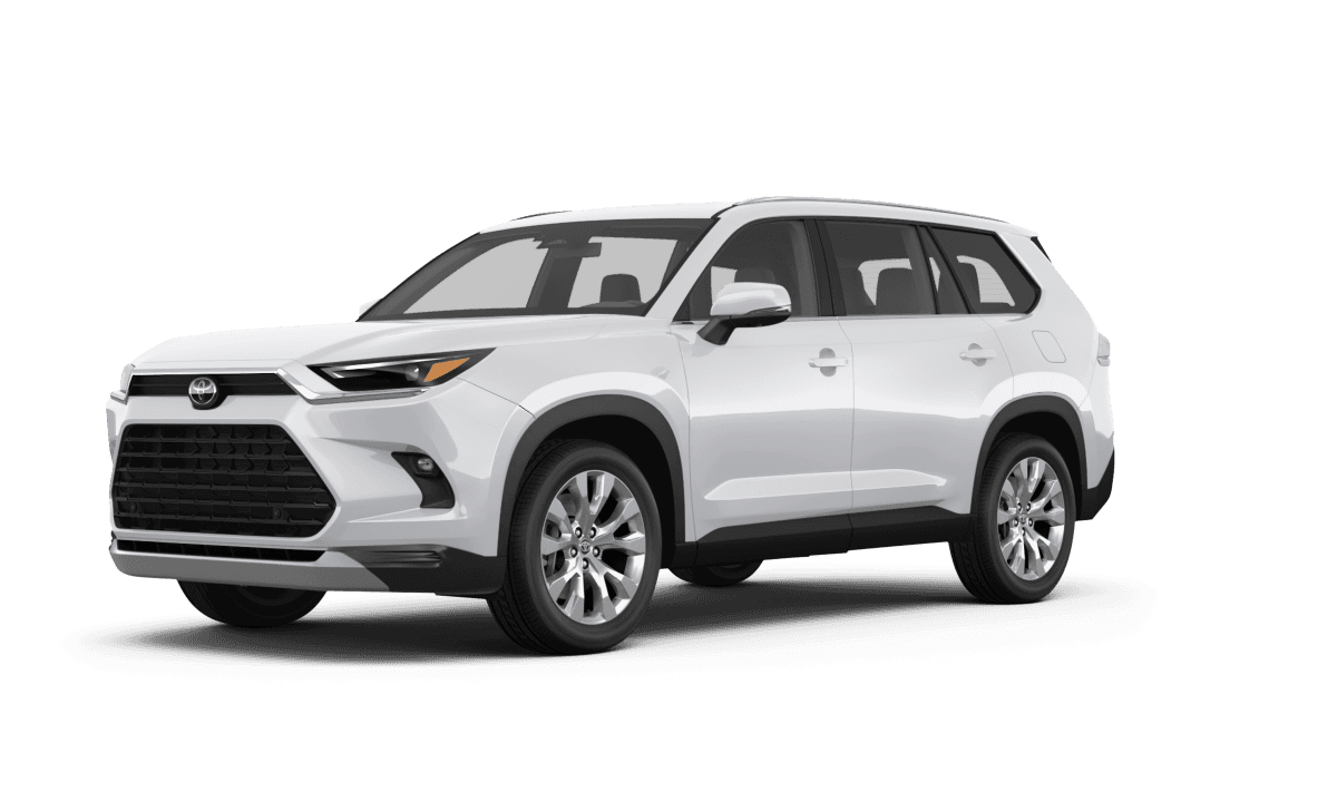 Toyota Grand Highlander Wind Chill Pearl - Front view Toyota Grand Highlander Wind Chill Pearl - Front view