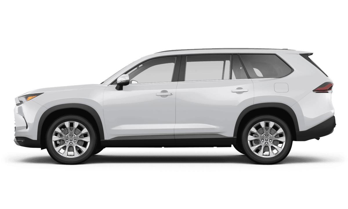 Toyota Grand Highlander Wind Chill Pearl - Side view Toyota Grand Highlander Wind Chill Pearl - Side view