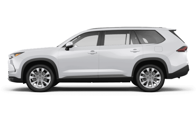 Toyota Grand Highlander Wind Chill Pearl - Side view Toyota Grand Highlander Wind Chill Pearl - Side view