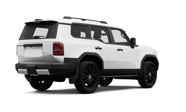 Toyota Land Cruiser Ice Cap - Back view Toyota Land Cruiser Ice Cap - Back view