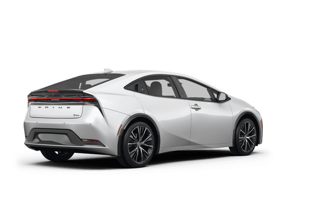 Toyota Prius Wind Chill Pearl - Back view Toyota Prius Wind Chill Pearl - Back view