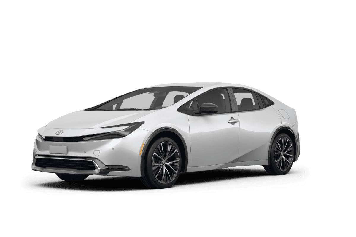 Toyota Prius Wind Chill Pearl - Front view Toyota Prius Wind Chill Pearl - Front view