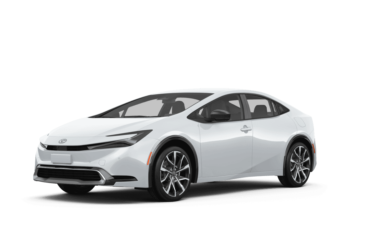 Toyota Prius Plug-in Hybrid Wind Chill Pearl - Front view Toyota Prius Plug-in Hybrid Wind Chill Pearl - Front view