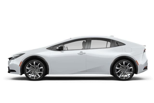 Toyota Prius Plug-in Hybrid Wind Chill Pearl - Side view Toyota Prius Plug-in Hybrid Wind Chill Pearl - Side view