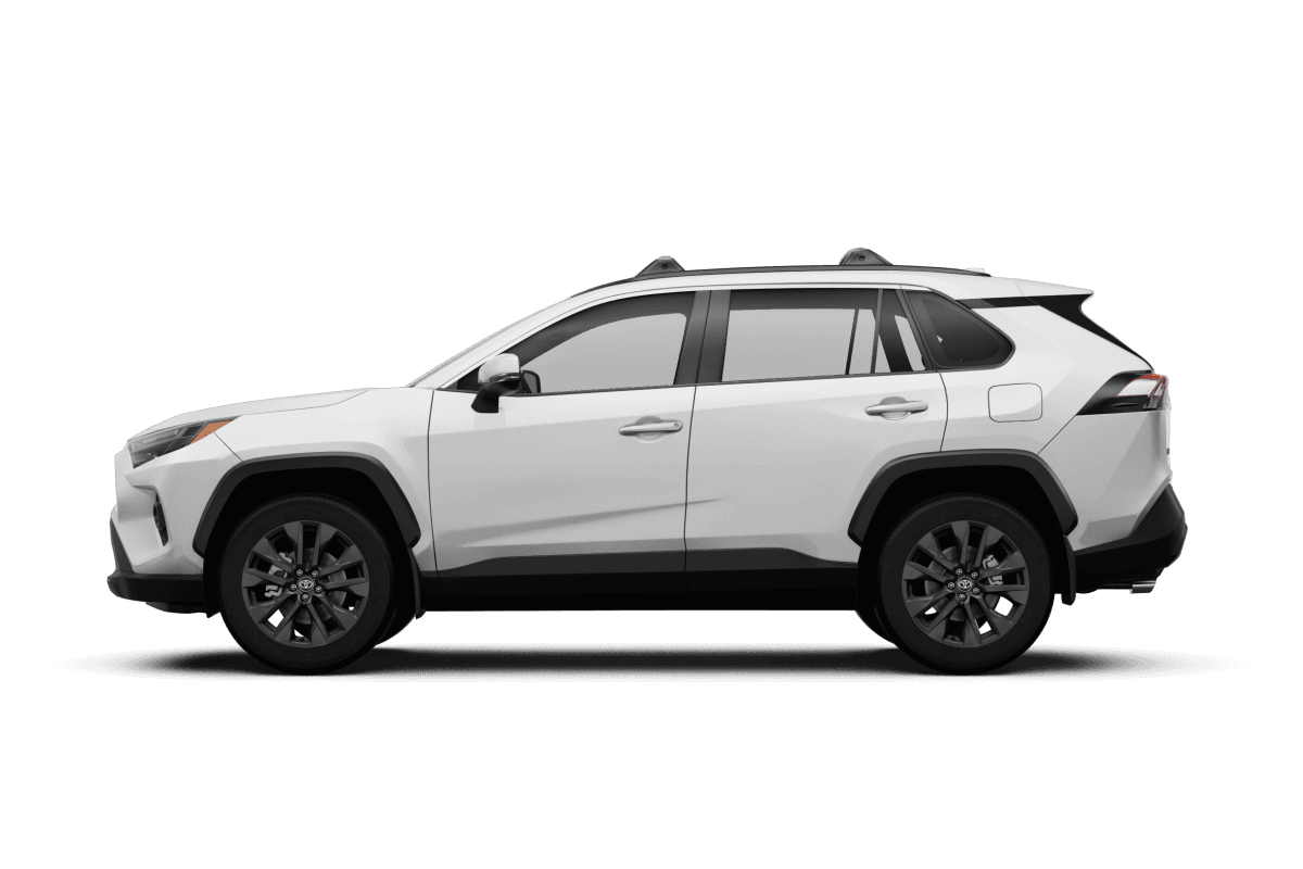 Toyota RAV4 Ice Cap - Side view Toyota RAV4 Ice Cap - Side view