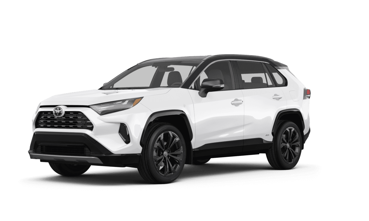 Toyota RAV4 Hybrid Ice Cap - Front view Toyota RAV4 Hybrid Ice Cap - Front view