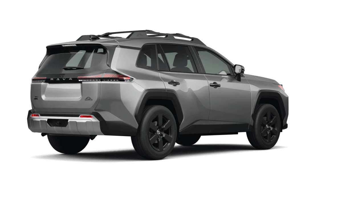 Toyota RAV4 Plug-in Hybrid Urban Rock - Back view Toyota RAV4 Plug-in Hybrid Urban Rock - Back view