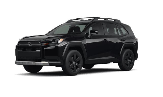 Toyota RAV4 Midnight Black Metallic - Front view Toyota RAV4 Midnight Black Metallic - Front view