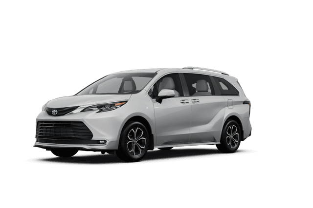 Toyota Sienna Wind Chill Pearl - Front view Toyota Sienna Wind Chill Pearl - Front view