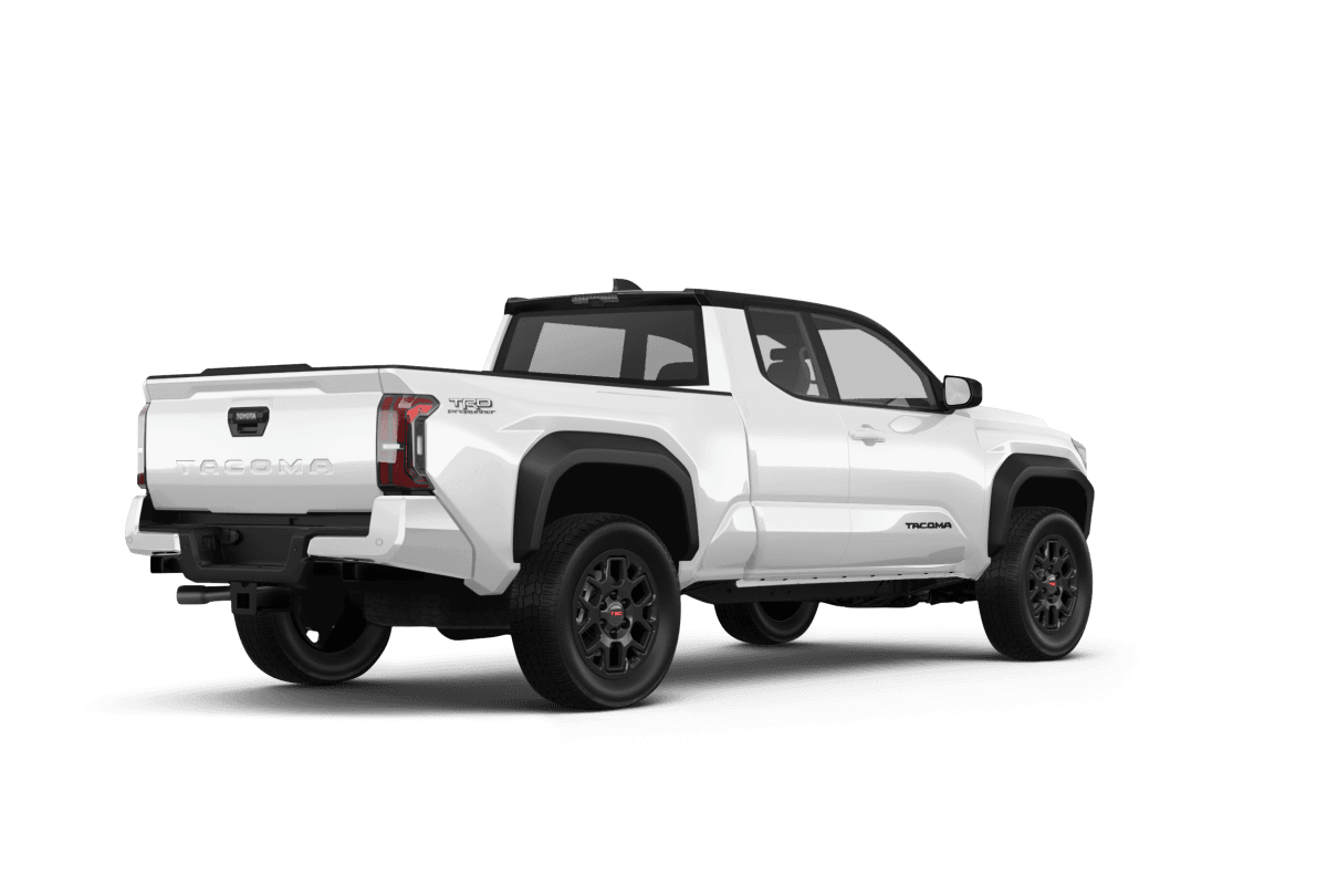 Toyota Tacoma Ice Cap - Back view Toyota Tacoma Ice Cap - Back view