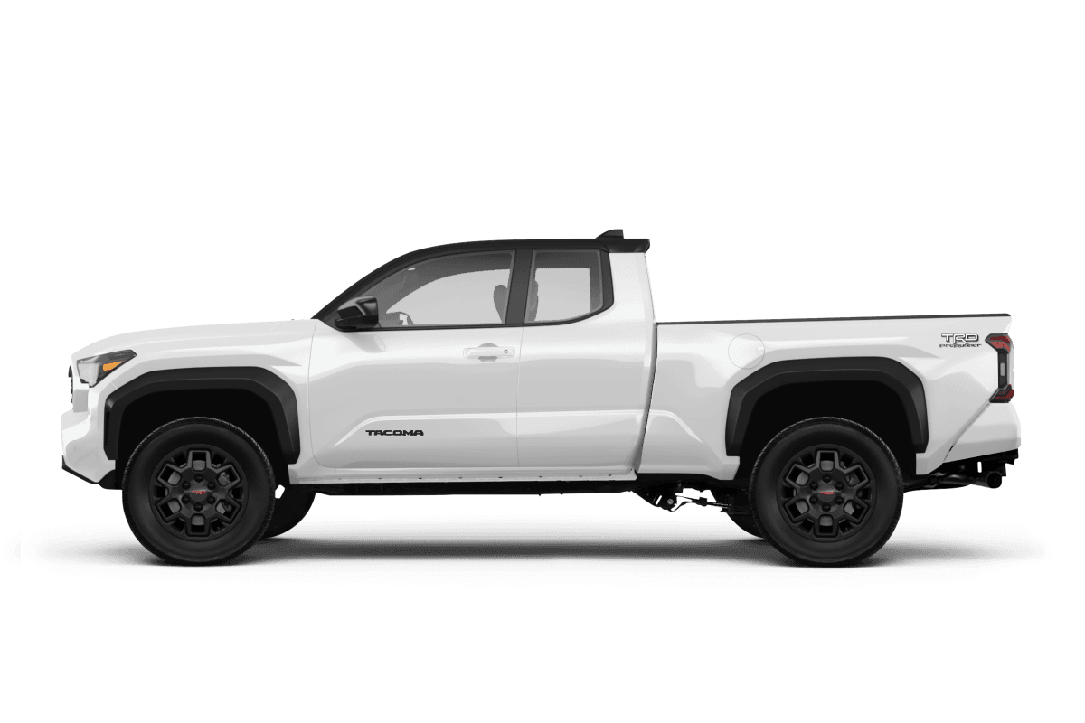 Toyota Tacoma Ice Cap - Side view Toyota Tacoma Ice Cap - Side view