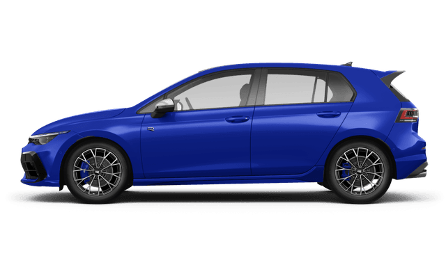 Volkswagen Golf R - Side view Volkswagen Golf R - Side view