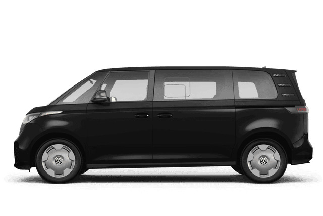 Volkswagen ID.Buzz Deep Black Pearl - Side view Volkswagen ID.Buzz Deep Black Pearl - Side view