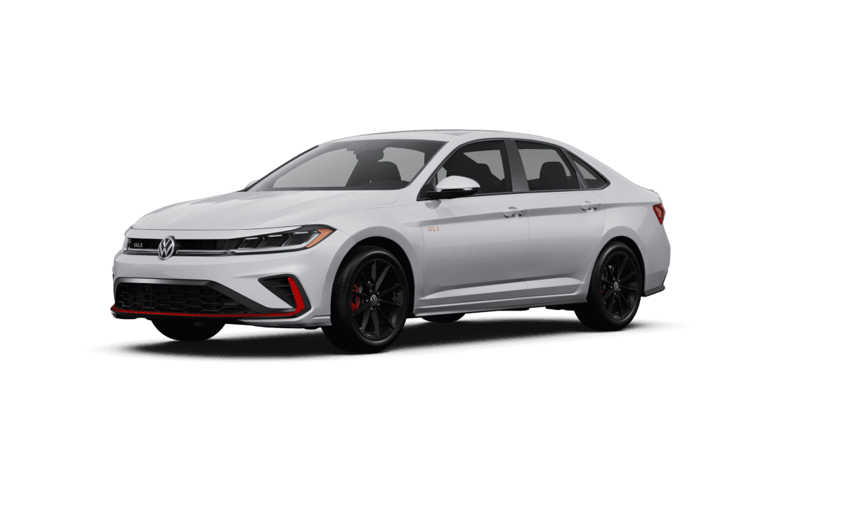 Volkswagen Jetta GLI Pure White - Front view Volkswagen Jetta GLI Pure White - Front view