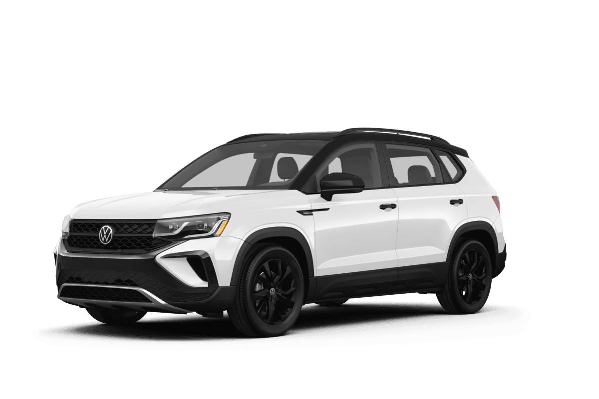 Volkswagen Taos Pure White - Front view Volkswagen Taos Pure White - Front view