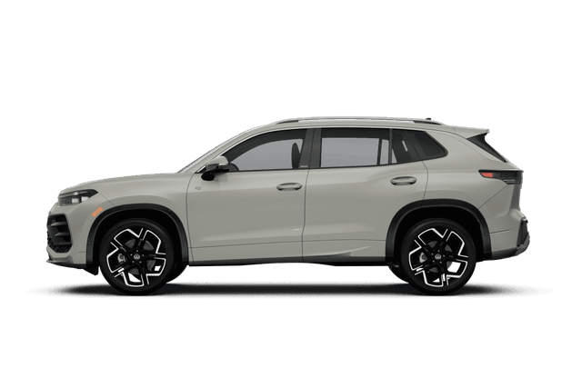 Volkswagen Tiguan Ascot Grey - Side view Volkswagen Tiguan Ascot Grey - Side view