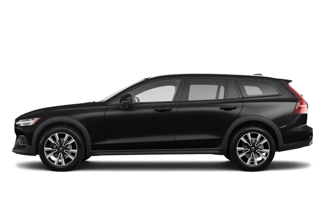 Volvo V60 Cross Country Onyx Black Metallic - Side view Volvo V60 Cross Country Onyx Black Metallic - Side view