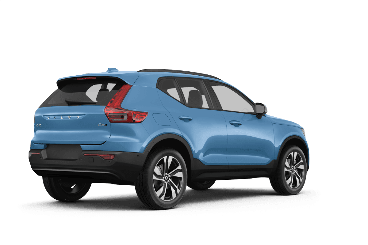 Volvo XC40 Fjord Blue Metallic - Back view Volvo XC40 Fjord Blue Metallic - Back view