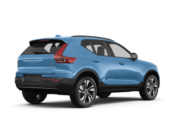 Volvo XC40 Fjord Blue Metallic - Back view Volvo XC40 Fjord Blue Metallic - Back view