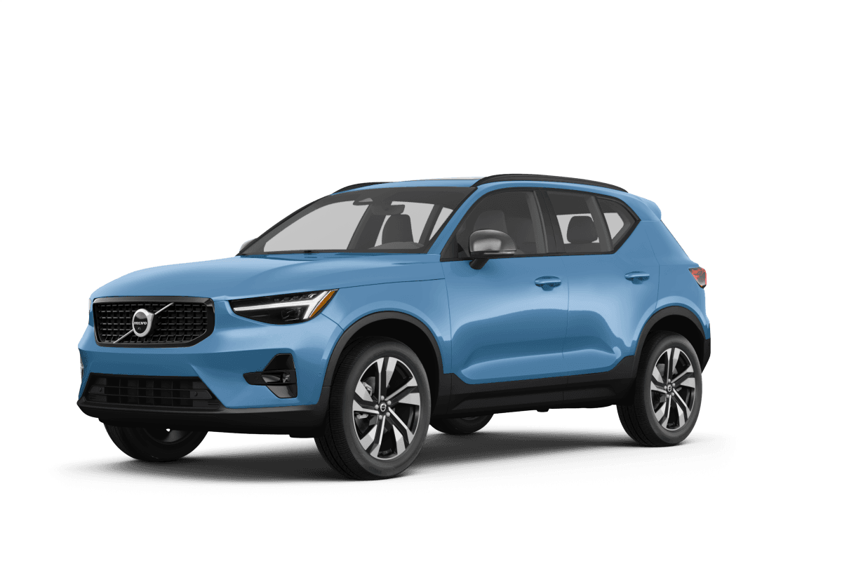 Volvo XC40 Fjord Blue Metallic - Front view Volvo XC40 Fjord Blue Metallic - Front view