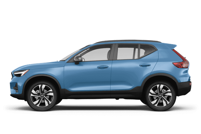 Volvo XC40 Fjord Blue Metallic - Side view Volvo XC40 Fjord Blue Metallic - Side view