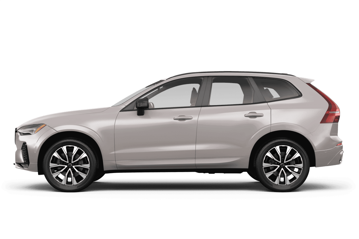 Volvo XC60 Bright Dusk Metallic - Side view Volvo XC60 Bright Dusk Metallic - Side view