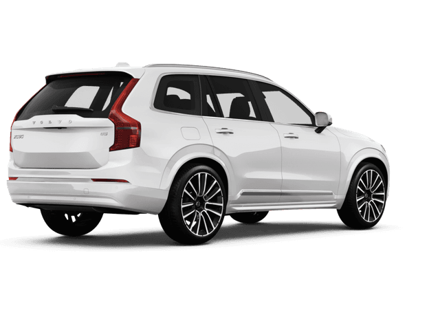 Volvo XC90 Crystal White Metallic - Back view Volvo XC90 Crystal White Metallic - Back view