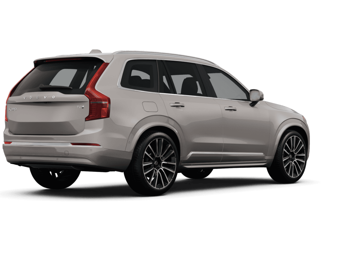 Volvo XC90 Recharge Bright Dusk Metallic - Back view Volvo XC90 Recharge Bright Dusk Metallic - Back view