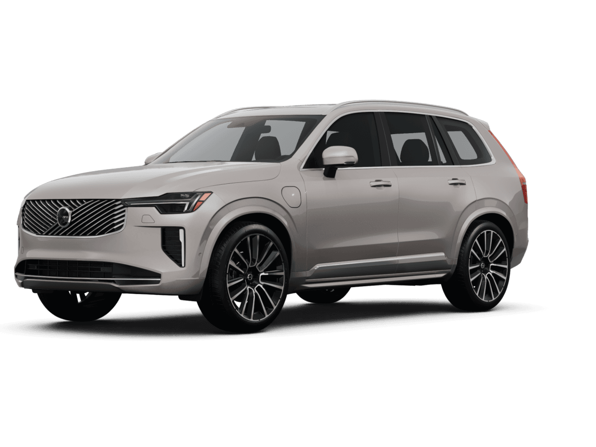 Volvo XC90 Recharge Bright Dusk Metallic - Front view Volvo XC90 Recharge Bright Dusk Metallic - Front view