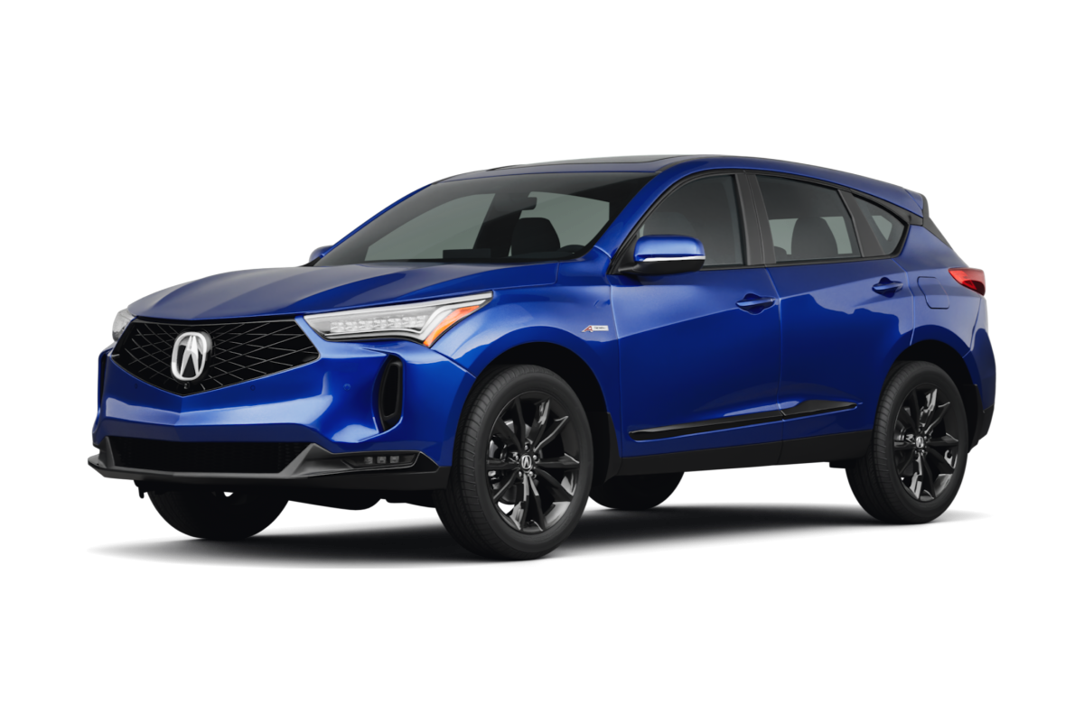 Acura RDX Apex Blue Pearl - Front view Acura RDX Apex Blue Pearl - Front view