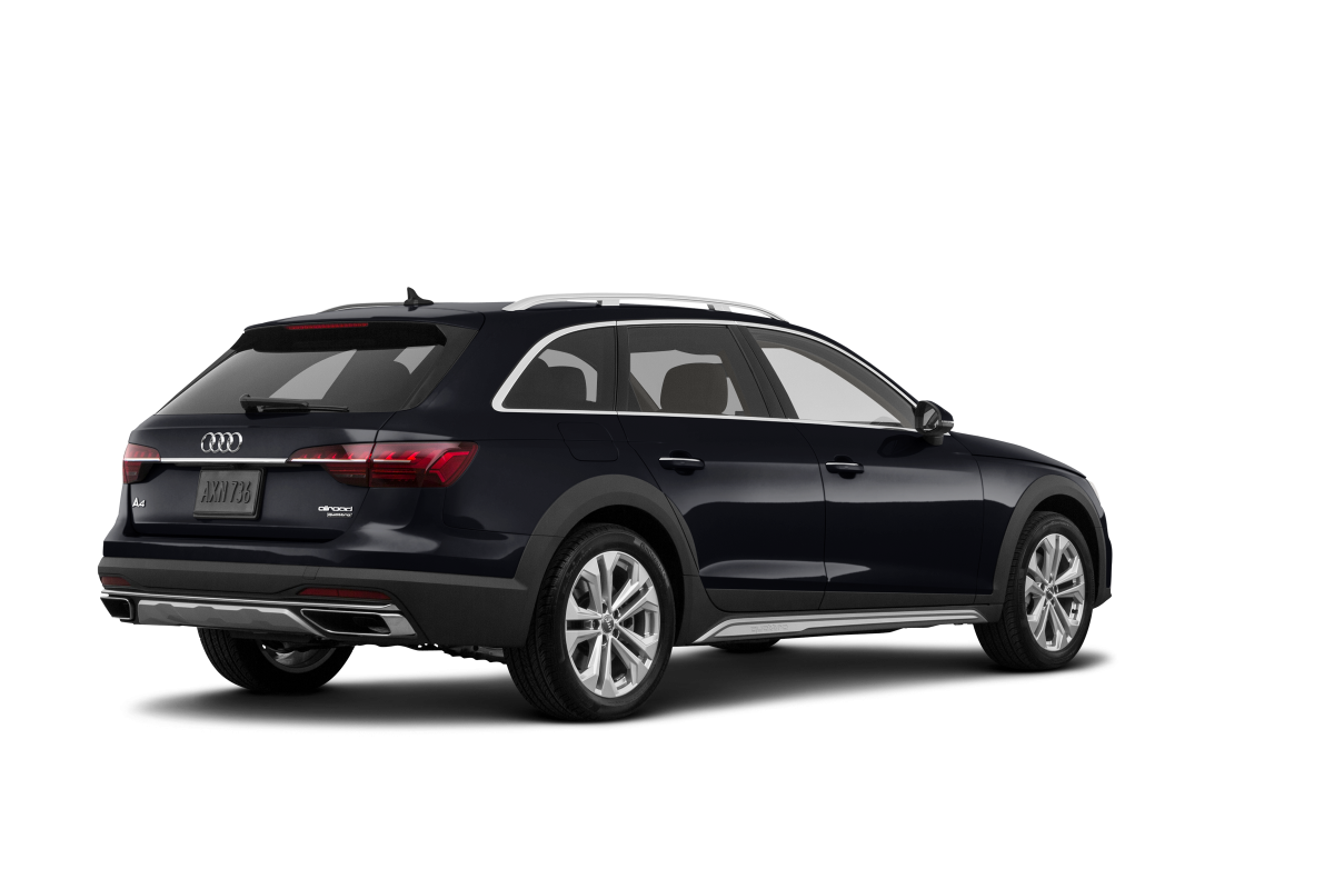 Audi A4 allroad Brilliant Black - Back view Audi A4 allroad Brilliant Black - Back view