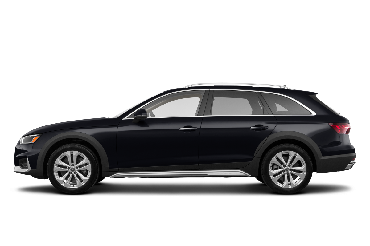 Audi A4 allroad Brilliant Black - Side view Audi A4 allroad Brilliant Black - Side view