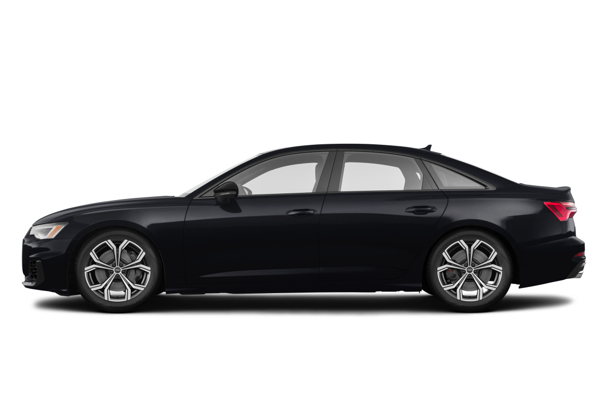 Audi S6 Brilliant Black - Side view Audi S6 Brilliant Black - Side view