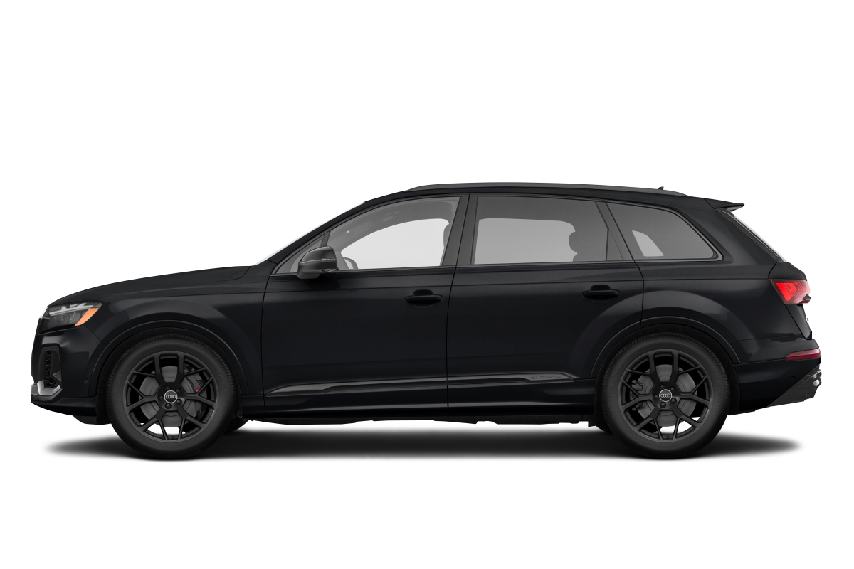 Audi SQ7 Mythos Black Metallic - Side view Audi SQ7 Mythos Black Metallic - Side view