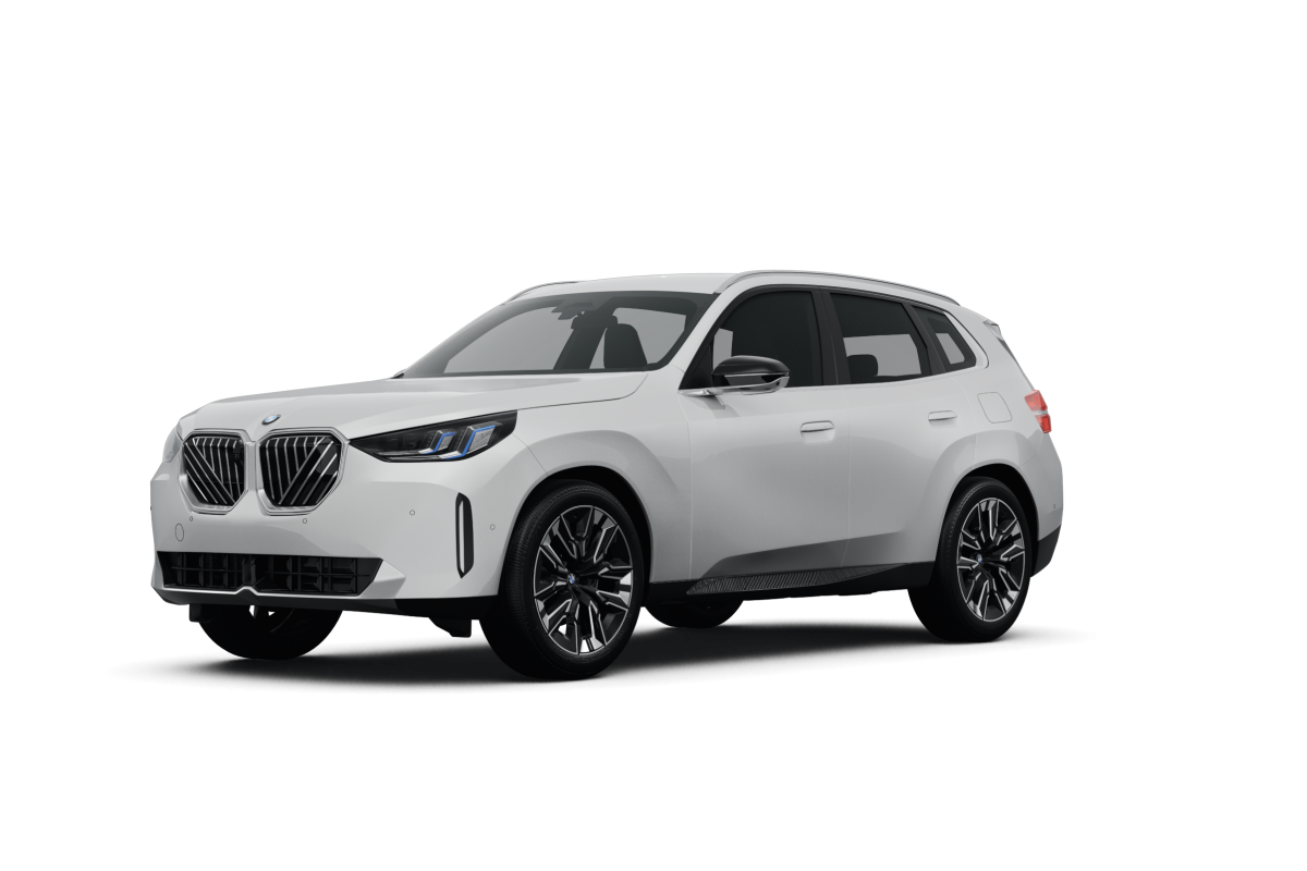 BMW X3 Alpine White - Front view BMW X3 Alpine White - Front view