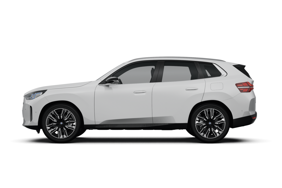 BMW X3 Alpine White - Side view BMW X3 Alpine White - Side view