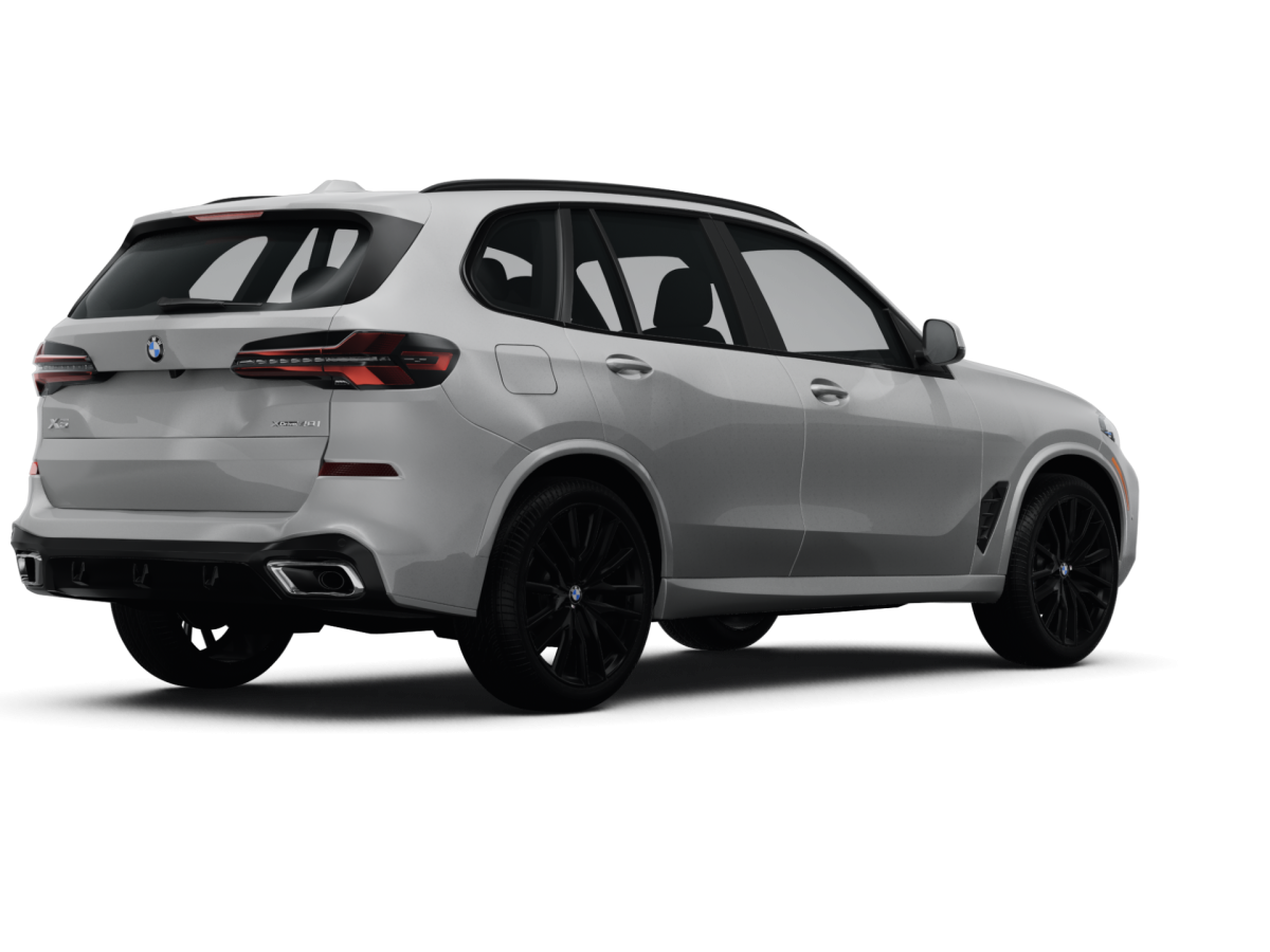 BMW X5 Alpine White - Back view BMW X5 Alpine White - Back view