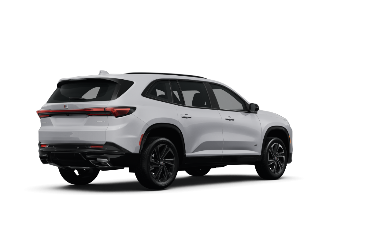 Buick Enclave White Frost Tricoat - Back view Buick Enclave White Frost Tricoat - Back view
