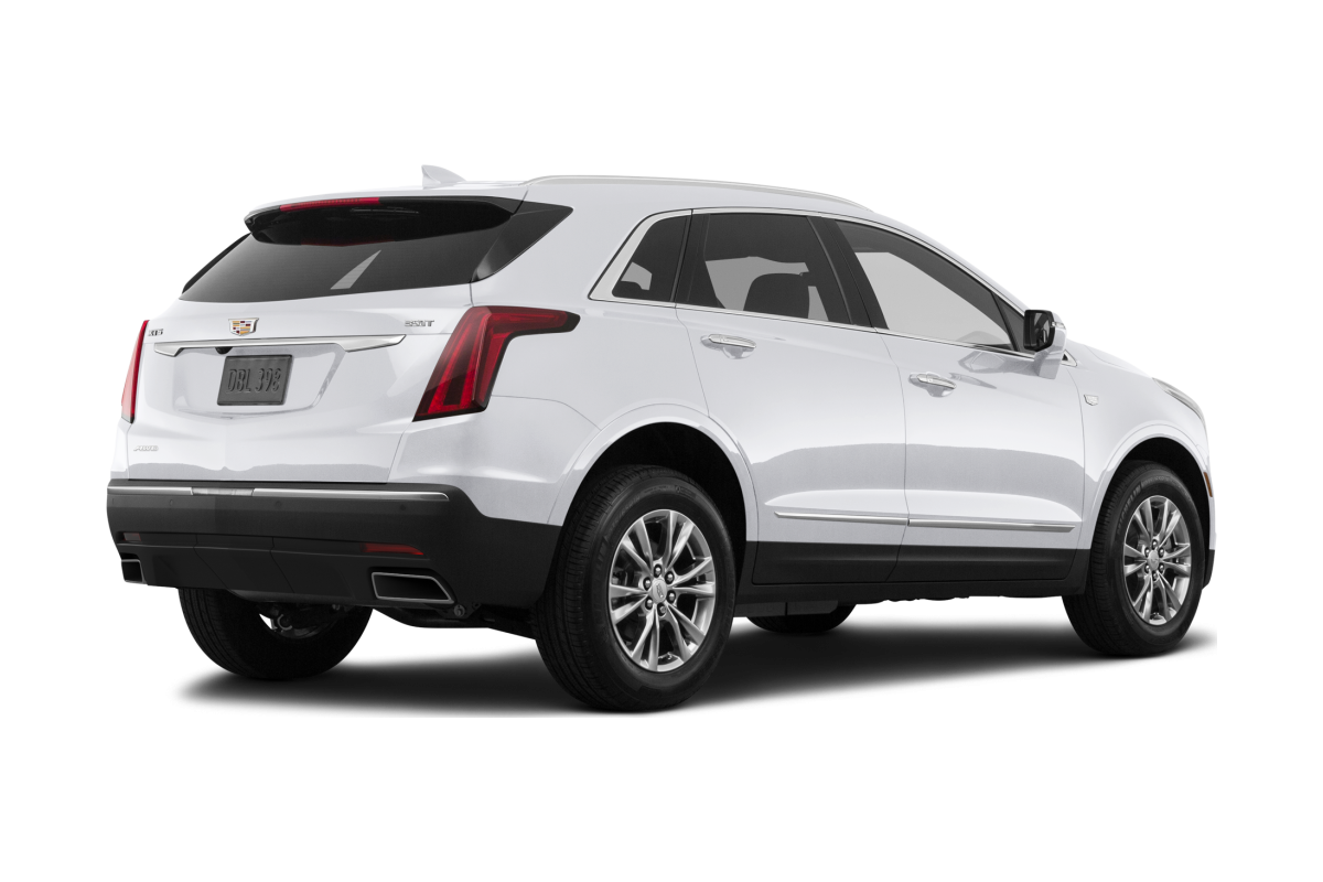 Cadillac XT5 Crystal White Tricoat - Back view Cadillac XT5 Crystal White Tricoat - Back view
