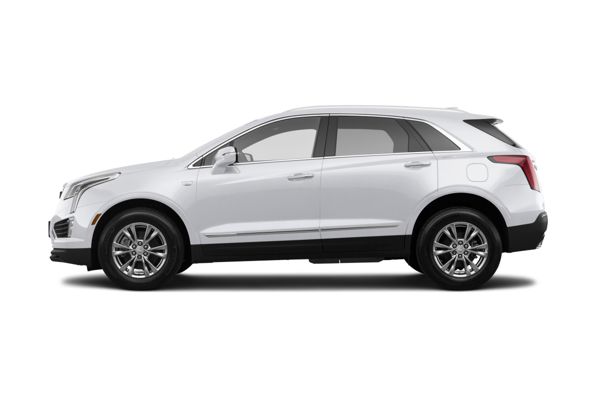 Cadillac XT5 Crystal White Tricoat - Side view Cadillac XT5 Crystal White Tricoat - Side view