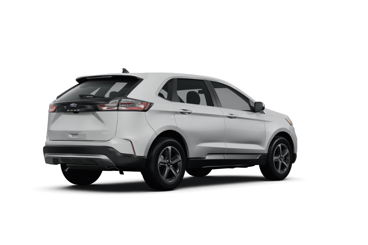 Ford Edge Oxford White - Back view Ford Edge Oxford White - Back view