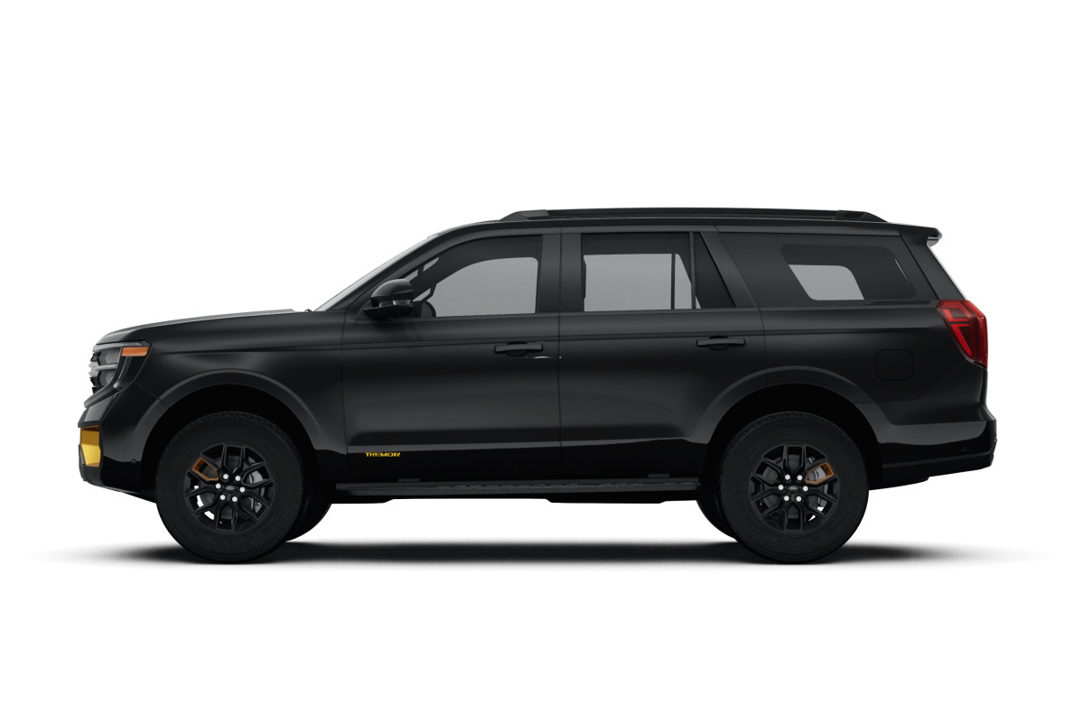 Ford Expedition Agate Black Metallic - Side view Ford Expedition Agate Black Metallic - Side view